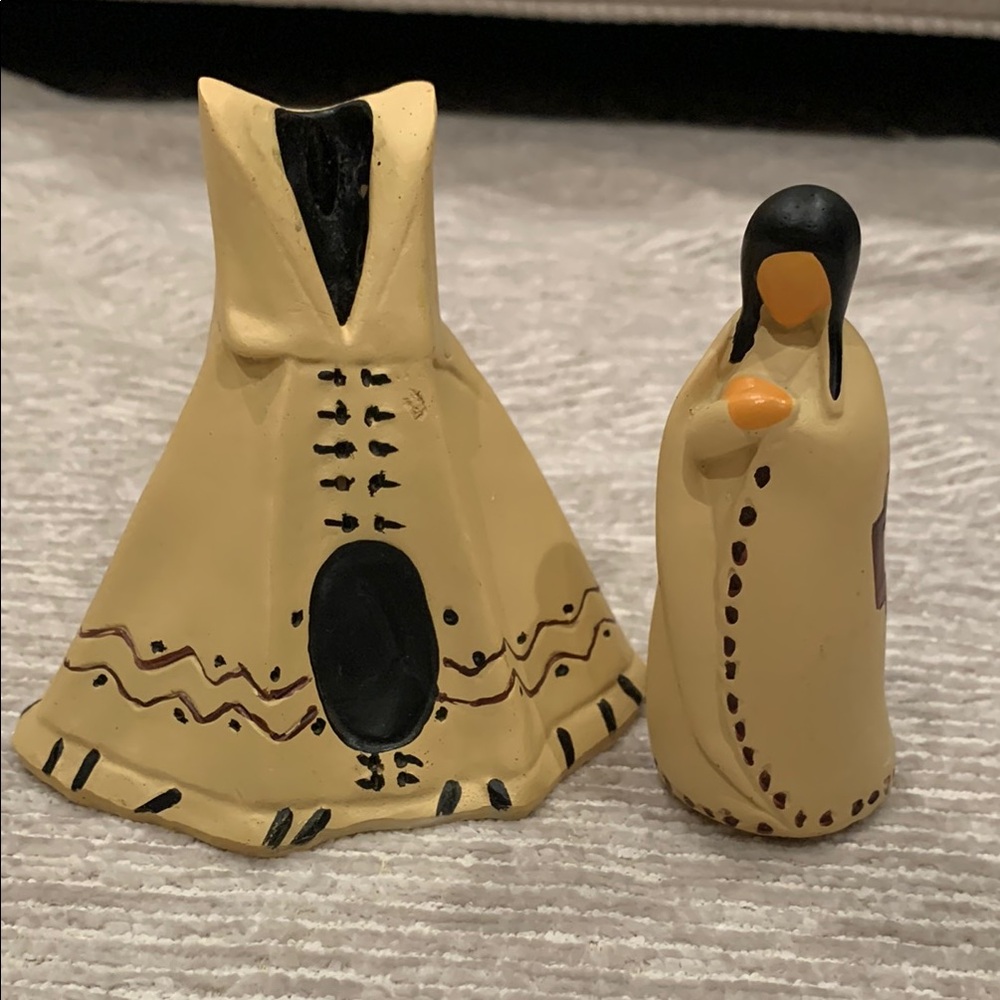 Native American Style Figurines Nativity Scene